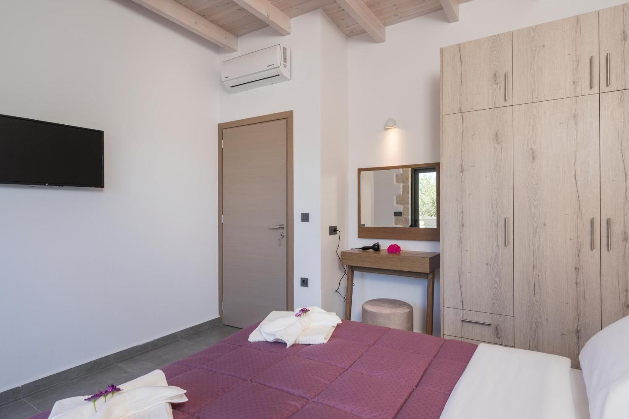Sun Flower Villas With Sea View Agia Marina  Luaran gambar