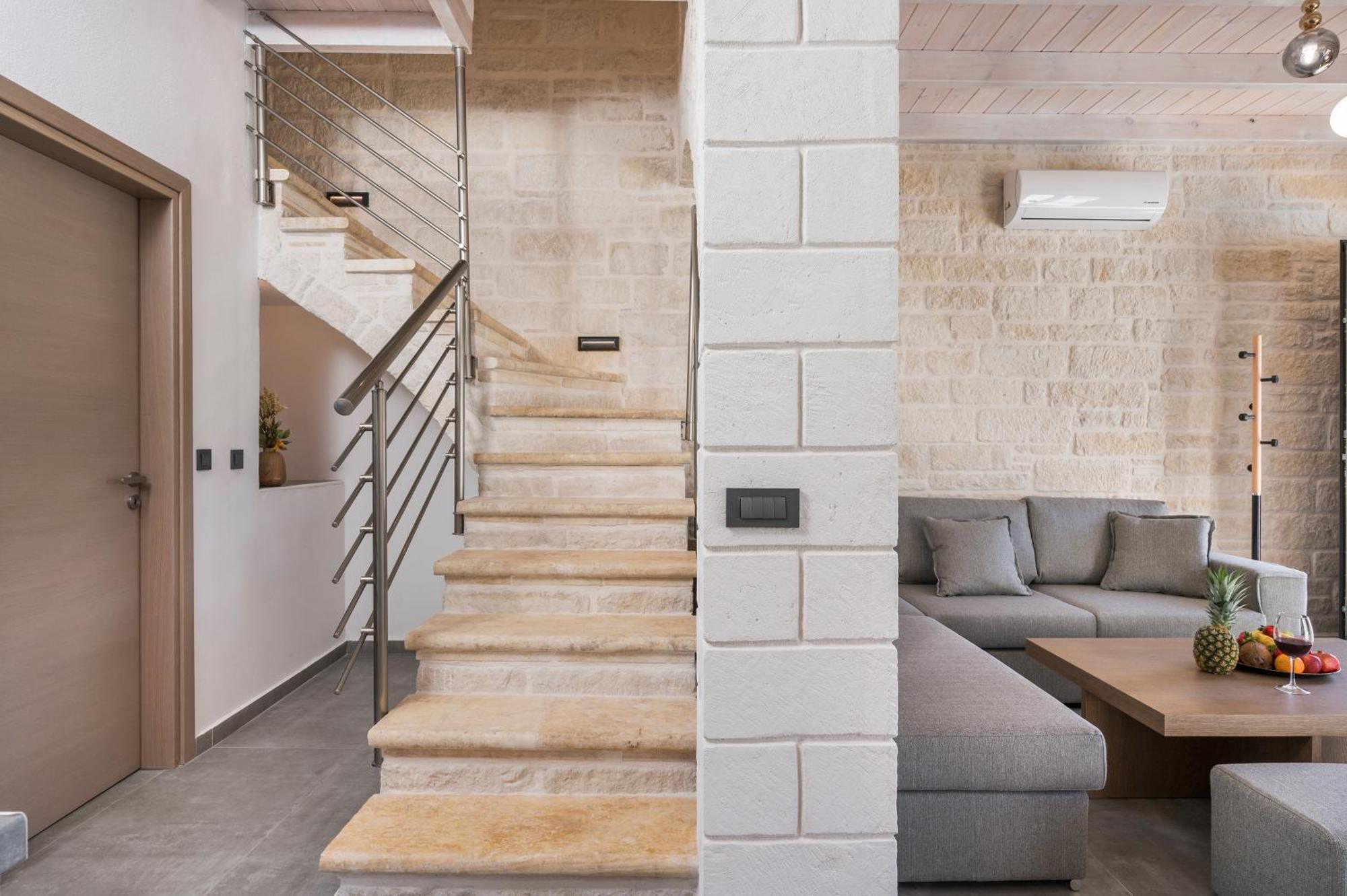 Sun Flower Villas With Sea View Agia Marina  Luaran gambar